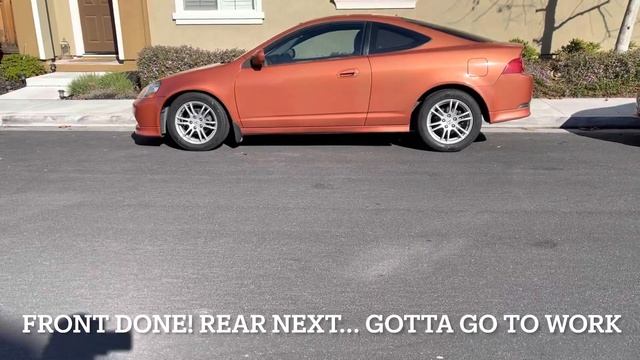 RSX DC5 Tein S Tech Lowering springs / unboxing / installing tips смотреть онлайн