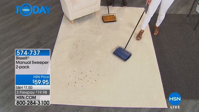 Bissell Manual Sweeper 2pack смотреть онлайн
