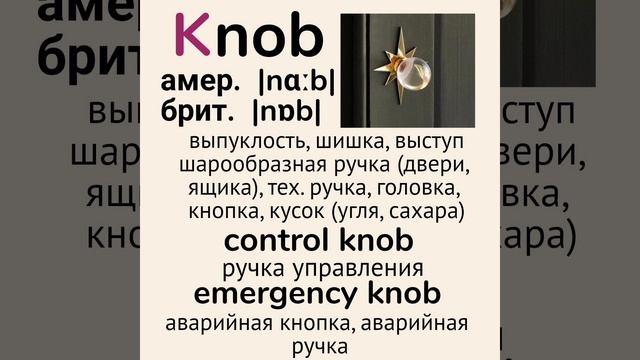 Слова с непроизносимыми буквами/тренажер👉knead, knob смотреть онлайн