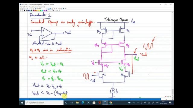 Lecture 3 Telescopic Opamp Design Part 1 | Unit 2 Operational Amplifiers смотреть онлайн