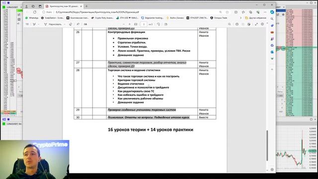 «Торговый стрим, покажу торговые стратегии отработанные нами  +100% к депозиту. Расскажем о курсе» смотреть онлайн