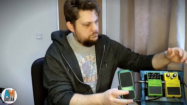 Using a Boss PH 3 Phaser with an Expression Pedal смотреть онлайн