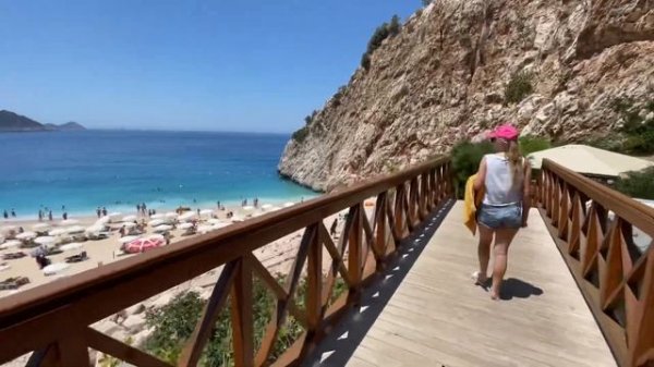 Пляж Капуташ Турция 🇹🇷 2021