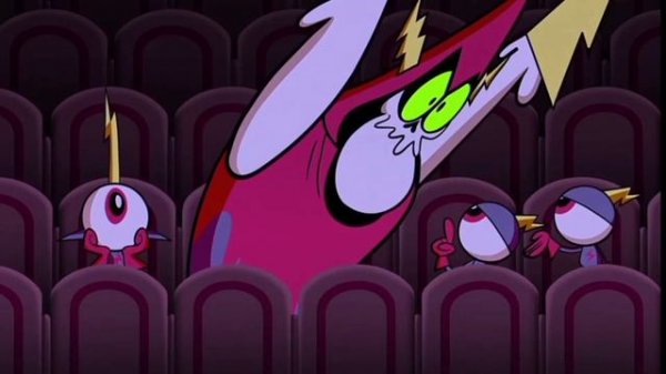 Wander over Yonder - Cartoon Lord Hater and Cartoon Wander being Friends.