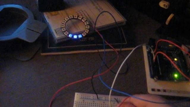 2-dimensional vector display with Arduino and Adafruit NeoPixel ring смотреть онлайн