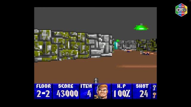 Wolfenstein 3D SNES Gameplay | #wolfenstein3d Super Nintendo Game Walkthrough