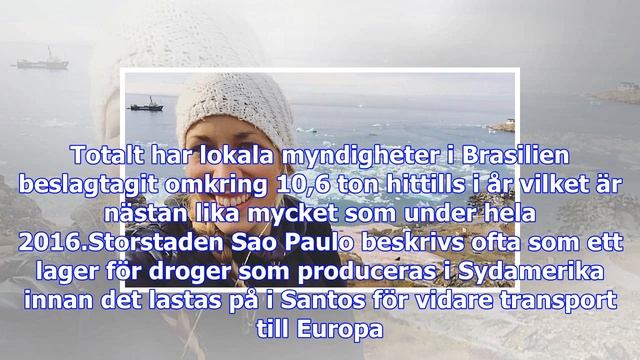 Ett Ton Kokain På Väg Till Europa Stoppades I Brasilien