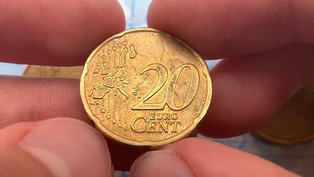 20 Euro Cents 1999 - RARE France 454.291.200 Netherlands 86.500.000 Spain 762.251.000 смотреть онлайн