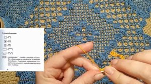 Приемы филейного вязания крючком #филейноевязание