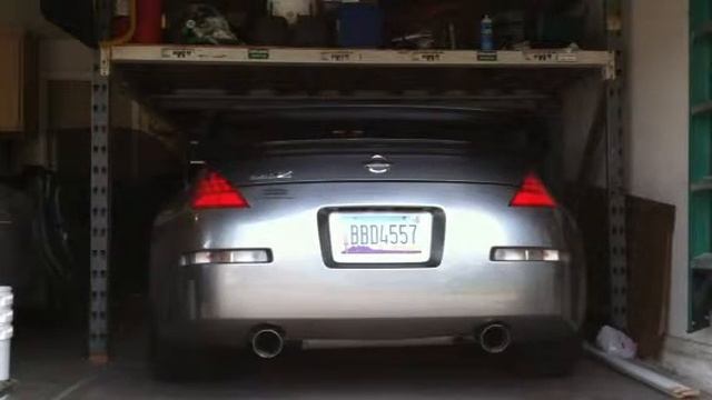 Best exhaust sound from a 350z!!!! смотреть онлайн