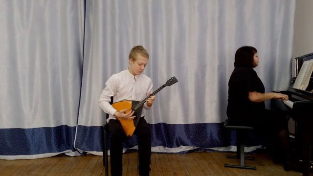 Комиссаров Боривой.  Русская народная песня  