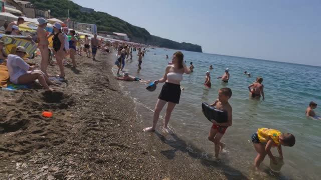 Black Sea. Russian Beauties In Swimsuits. Girls In Swimsuits. Summer 2024. 4k Episode 12.