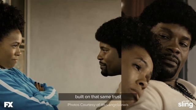 Angela Lewis and Amin Joseph On Their 'Snowfall' Relationship | Sling TV Exclusive Interview смотреть онлайн