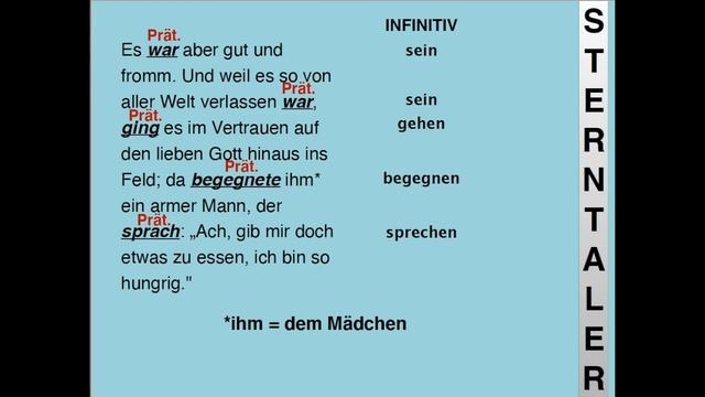Märchen im Präteritum: Sterntaler смотреть онлайн
