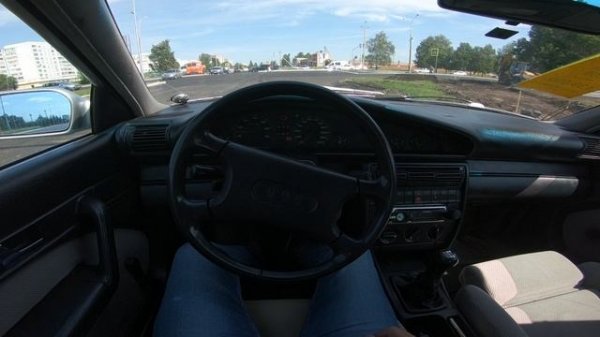 1992 Audi 100 2.3L (133) Тест-Драйв.