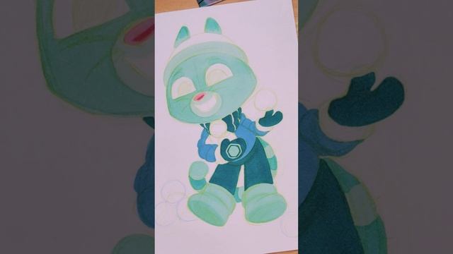 Рисуем Котёнка Мур со снежками! 🧤 — Цветняшки — Мультики для детей смотреть онлайн