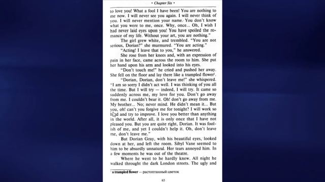 The picture of Dorian Gray - Chapter 6 Part 2 смотреть онлайн