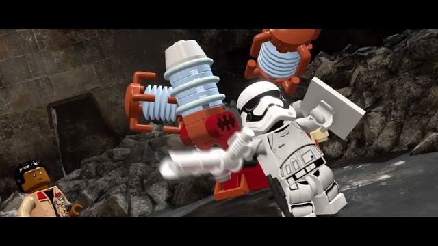 Lego Star wars force awaken #7 Battle Of Takodana смотреть онлайн