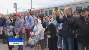 В Ульяновск прибыл «Поезд Победы»