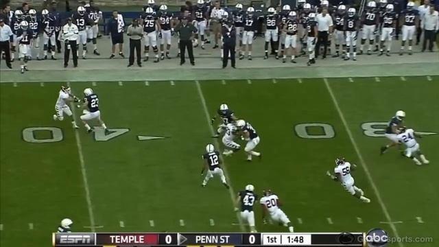 Penn State vs. Temple Game Highlights (part 1) смотреть онлайн