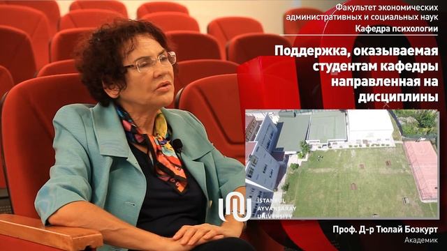 Проф. Д-р Айнур Тюлай Бозкурт Кафедра психологии 02 смотреть онлайн