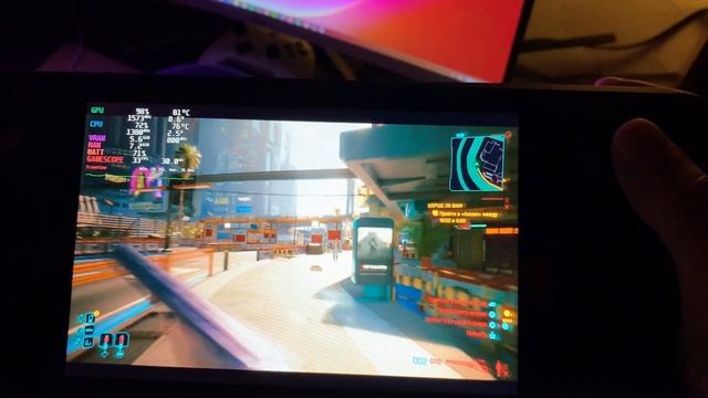 1080p? Лучшие настройки Cyberpunk 2077 на Steam Deck! смотреть онлайн