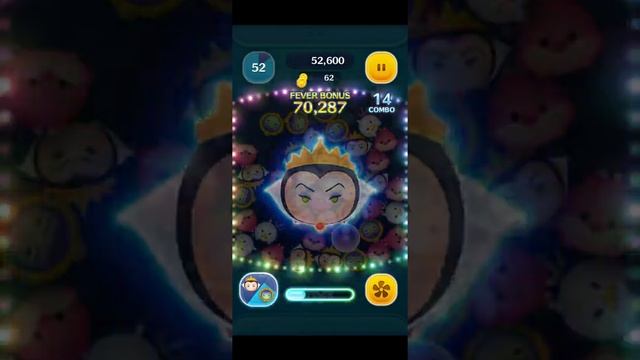 「ツムツム x Tsum Tsum」女王 Queen VS 女王＆鏡 Queen and Mirror смотреть онлайн