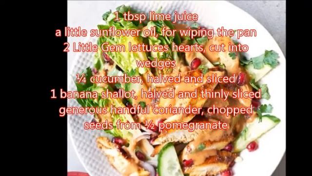Chicken Satay Salad смотреть онлайн