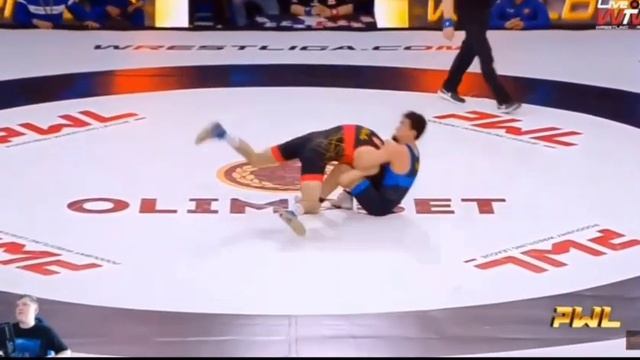 ТУШЕНИ ЭРТЕ БЕРИП САЛДЫБЫ? ТАЙЫРБЕК ЖУМАШБЕК УУЛУ - Абасгаджи Магомедов, Лига Поддубного-2023 смотреть онлайн