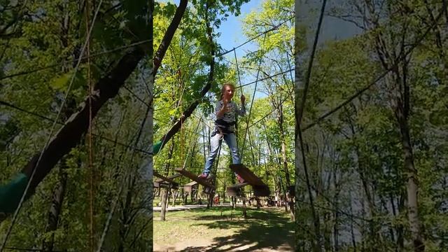 Канатный парк 2й уровень смотреть онлайн