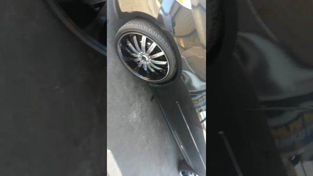 2013 Chevy Malibu On 22 Inch Rims