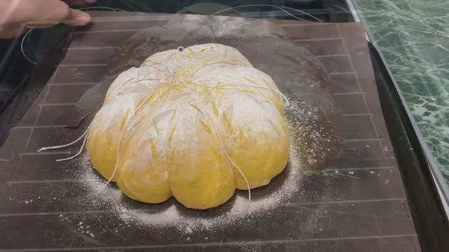 Хлеб тыквенный на закваске. Такая вкуснятина! смотреть онлайн