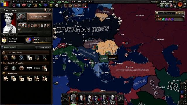 Hearts of Iron IV | România redevine Dacia смотреть онлайн