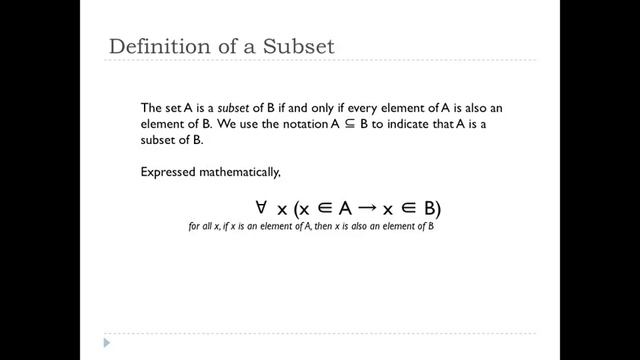 Sets: Cardinality, Subsets, and Power Sets смотреть онлайн