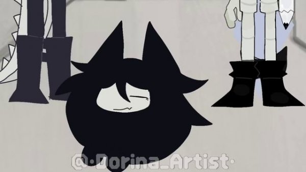 The cat is very cute meme//fundamental education paper//ft miss circle zip Oliver//(Animation meme)