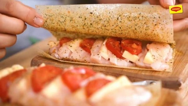 Maggi KZ 2017 Курица с помидорами и сыром