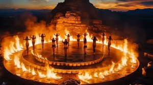 Burning Desert - Hard Metal Music ｜ AI Short Cinematic Clip ｜ (Official Music Video)