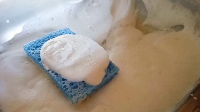 ASMR 🤍 #asmrvideo #cleaning Mix #soapsuds #spongesqueeze/#видеоасмр #губки #чистящеесредство