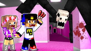 МЫ ПОПАЛИ в СТРАШНОЕ РОЗОВОЕ ЗАКУЛИСЬЕ в МАЙНКРАФТ ! НУБ и ПРО ВИДЕО ТРОЛЛИНГ MINECRAFT Евгенбро