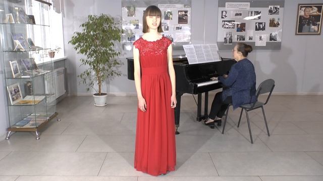 Зынова София Русская народная песня "Пошла млада за водой" смотреть онлайн