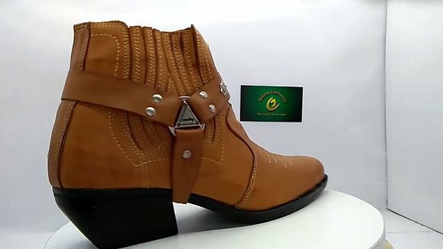 Selaria Confiança - Botina Country Bico Fino Masculina Salto Carrapeta - Oferta смотреть онлайн