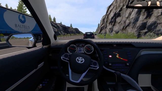 Toyota Camry XV70 XSE 2018 | Euro Truck Simulator 2 | Logitech G29 | #ets2 1.50 смотреть онлайн