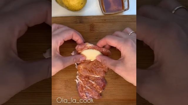 Куриные рулетики в беконе 🥓🍐 смотреть онлайн