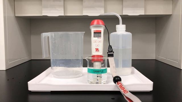 OHAUS ST20 pH Pen Meter Measurement Tutorial смотреть онлайн