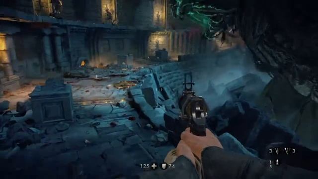 Wolfenstein: The Old Blood: Финальный бой с Мерзостью + кат-сцена смотреть онлайн