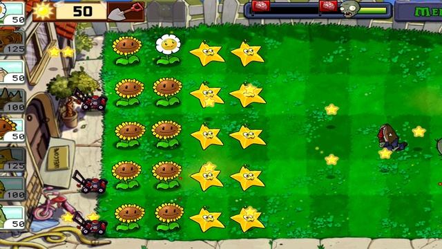 Plants vs Zombies Растения против Зомби День, сложно смотреть онлайн