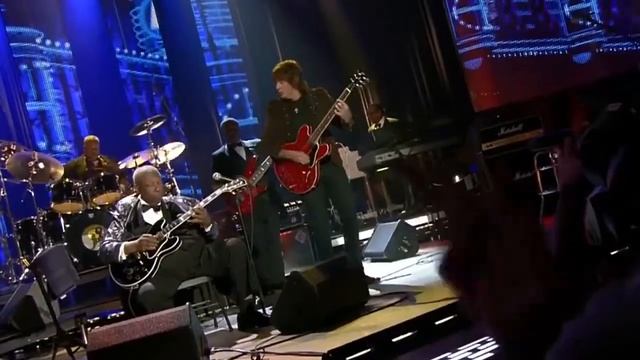 Две Легенды Richie Sambora Bon Jovi солирует для B B King смотреть онлайн