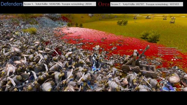 1,200,000 Orcs,Goblins VS 80,000 Warhammer Knights - Epic Battle - UEBS2 [4k] смотреть онлайн