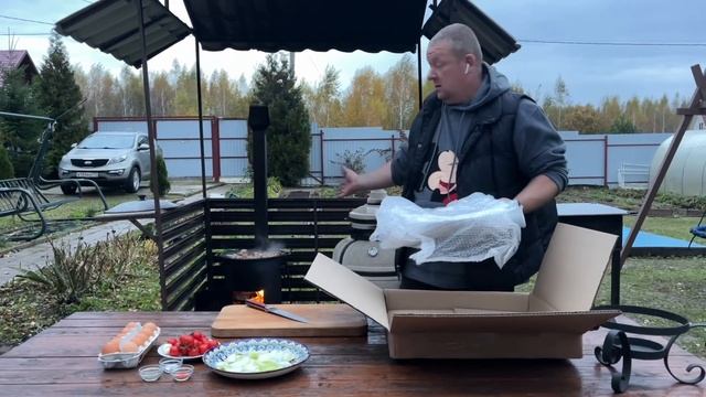 ГРУДИНКА С ЯЙЦОМ НА САДЖЕ Внимание РОЗЫГРЫШ ПРИЗА !!! смотреть онлайн