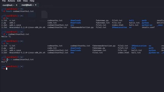 How to create a new file in Linux?? смотреть онлайн